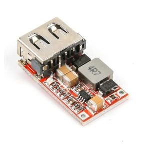 6-24V dan 5V 3A a %97.5 Verimlilikli USB DC-DC Gerilim Azaltıcı Modülü