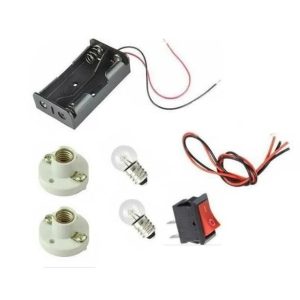 basit elektrik deney seti seri paralel lamba deneyi