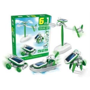 Güneş Enerjili 6'lı Robot Eğitim Kiti