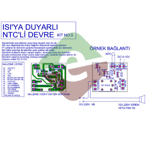 Röleli ısı sensörü demonte kit kendin yap NTC devresi NO:3 ısı sensörü röleli kit sıcaklık sensörü demonte kit DIY ısı sensörü röleli sıcaklık kontrol kiti NTC termistör devresi kendin yap röleli devre elektronik proje kiti sıcaklık sensörlü röle ısı kontrol devresi DIY termal röle kiti sıcaklık algılayıcı röleli devre sıcaklık sensörlü anahtar NTC termistör sıcaklık kontrolü hobi elektronik devresi DIY elektronik sıcaklık rölesi