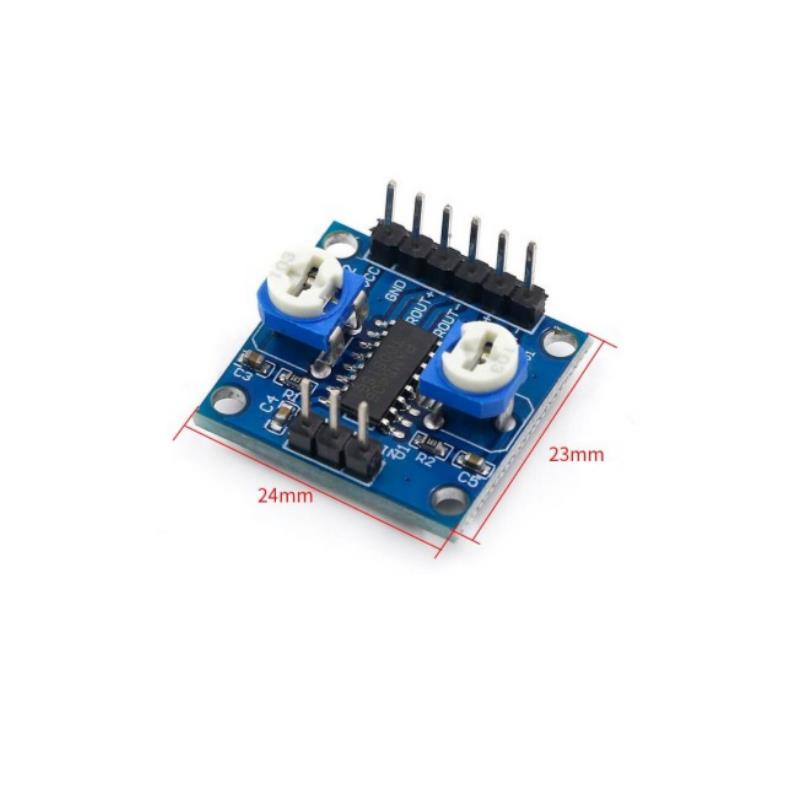 PAM8406 Dijital Ses Yükseltici Modülü 2x5W Amplifikatör Modülü - Görsel 2