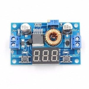 Voltmetreli XL4015 ayarlanabilir Gerilim Dönüştürücü 5A yüksek güç Step Down DC-DC Step Down 5A Lipo Şarj Modülü - XL4015 Akım ve Voltaj Ayarlı